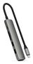 Satechi Adaptador USB-C Multipuerto Delgado 6 en 1 100W 4K HDMI Ethernet USB-A 3.0 100 x 28 x 10 mm Space Grey