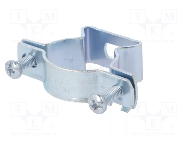 OBO Bettermann Abrazadera de separación ASL 733 30 G con agujero alargado 25-30mm OBO Bettermann Abrazadera de separación ASL 733 30 G con agujero alargado 25-30mm