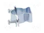 OBO Bettermann Abrazadera de separación ASL 733 30 G con agujero alargado 25-30mm