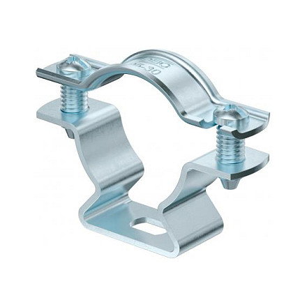 OBO Bettermann Abrazadera de separación ASL 733 30 G con orificio alargado 25-30mm OBO Bettermann Abrazadera de separación ASL 733 30 G con orificio alargado 25-30mm