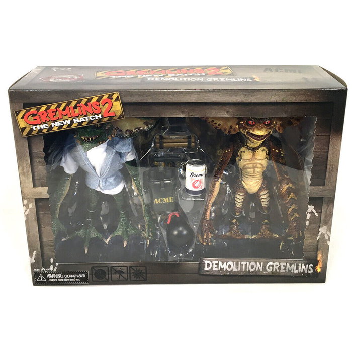 NECA Gremlins Ultimate Demolition Gremlins 2 Figura Articulada 15cm con Accesorios
