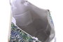 DKD Home Decor Bolso de Poliester con Hojas Azul
