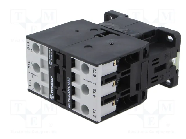 FINDER Contactor 3-polar 32A 24VAC 6K FINDER Contactor 3-polar 32A 24VAC 6K