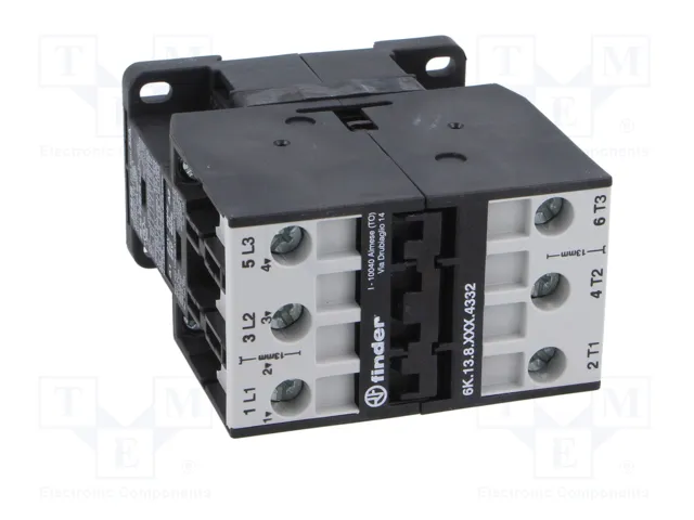 FINDER Contactor 3-polar 32A 24VAC 6K FINDER Contactor 3-polar 32A 24VAC 6K