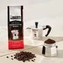 Bialetti Moka Cafetera Italiana 3 Tazas 0,30 L Plata Paquete de Café Perfetto Moka Classico 250 g