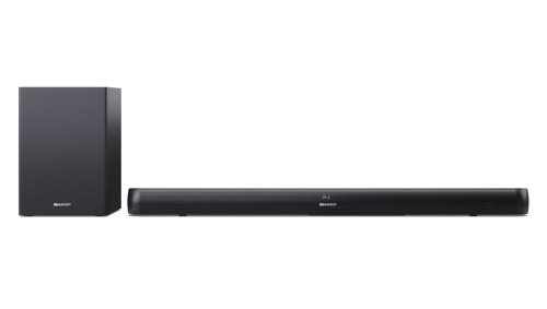 Sharp HT-SBW202 Altavoz Soundbar Negro 2.1 Canales 100W Inalámbrico y Cable