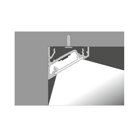 Brumberg. Leuchten 53385263 AB-Eckprofil QUALITYFLEX Perfil de esquina de aluminio