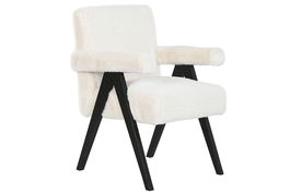 DKD Home Decor Butaca Moderno Blanco 64 x 86 x 54 cm Madera