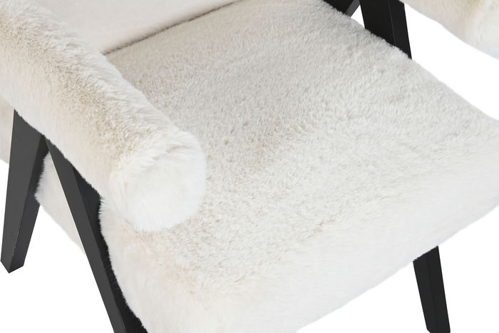 DKD Home Decor Butaca Moderno Blanco 64 x 86 x 54 cm Madera