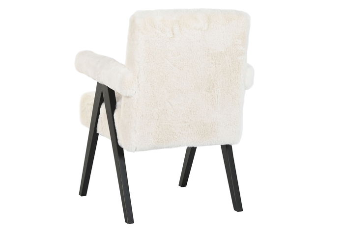 DKD Home Decor Butaca Moderno Blanco 64 x 86 x 54 cm Madera