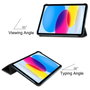 CoreParts Funda Rígida Trifold para Apple iPad 10ª Gen 10.9 pulgadas (2022) - Negra