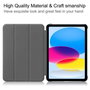 CoreParts Funda Rígida Trifold para Apple iPad 10ª Gen 10.9 pulgadas (2022) - Negra