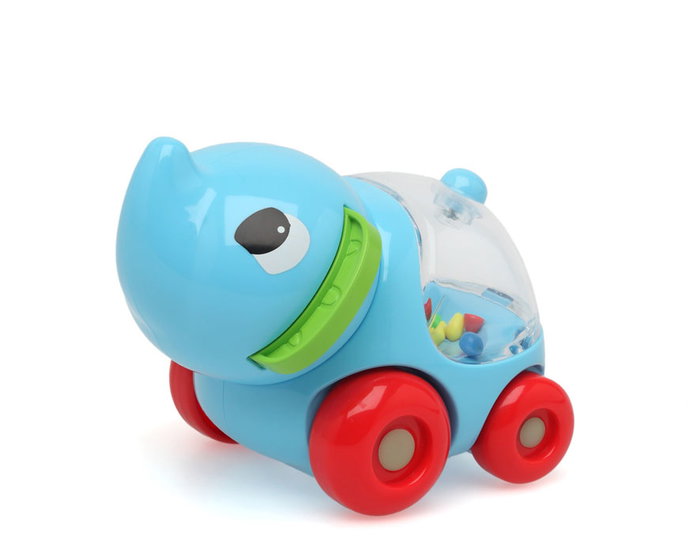 KioKids Arrastre Elefante Sonajero Bebé Azul +12 Meses Juguete Coordinación Aprendizaje Plástico Ruedas KioKids Arrastre Elefante Sonajero Bebé Azul +12 Meses Juguete Coordinación Aprendizaje Plástico Ruedas