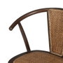 Ixia Silla Chocolate Madera-Ratán
