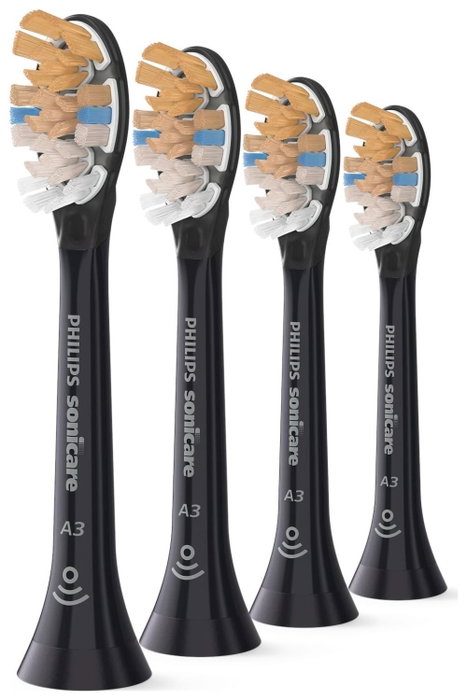 Philips Cabezales de Cepillo Sonicare A3 Premium All-in-one HX9094/88 Negro Pack de 4 Philips Cabezales de Cepillo Sonicare A3 Premium All-in-one HX9094/88 Negro Pack de 4