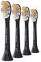 Philips Cabezales de Cepillo Sonicare A3 Premium All-in-one HX9094/88 Negro Pack de 4