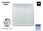 La Mediterrane Bandeja Melamina Mate Blanca 24 x 24 x 2.5 cm (12 Unidades)