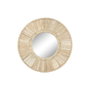 DKD Home Decor Espejo Cottage Natural Cristal Cuerda 73 x 73 x 7 cm