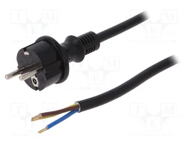 PLASTROL Cable de alimentación H05VV-F 3x2,5mm2 4m