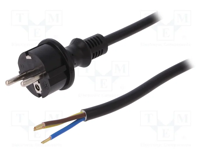 PLASTROL Cable de alimentación H05VV-F 3x2,5mm2 4m PLASTROL Cable de alimentación H05VV-F 3x2,5mm2 4m