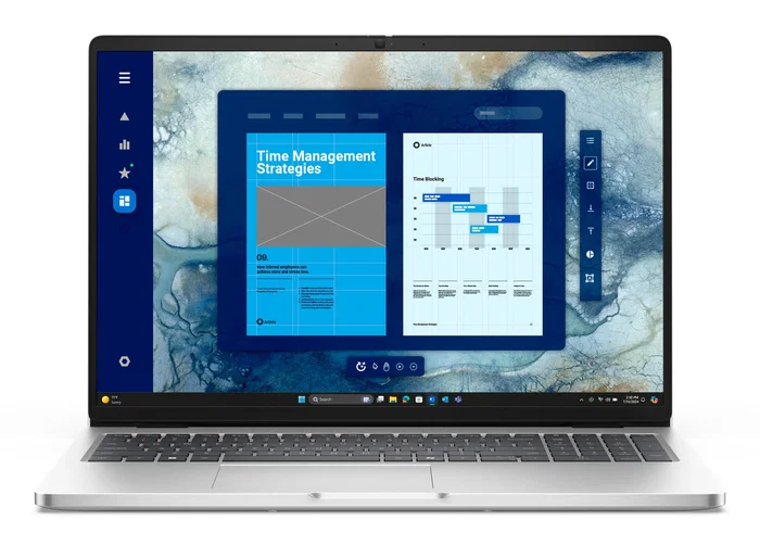 DELL Pro 16 PC16250 Intel Core Ultra 7 255U 16 GB 512 GB SSD 16 pulg Full HD+ Platino