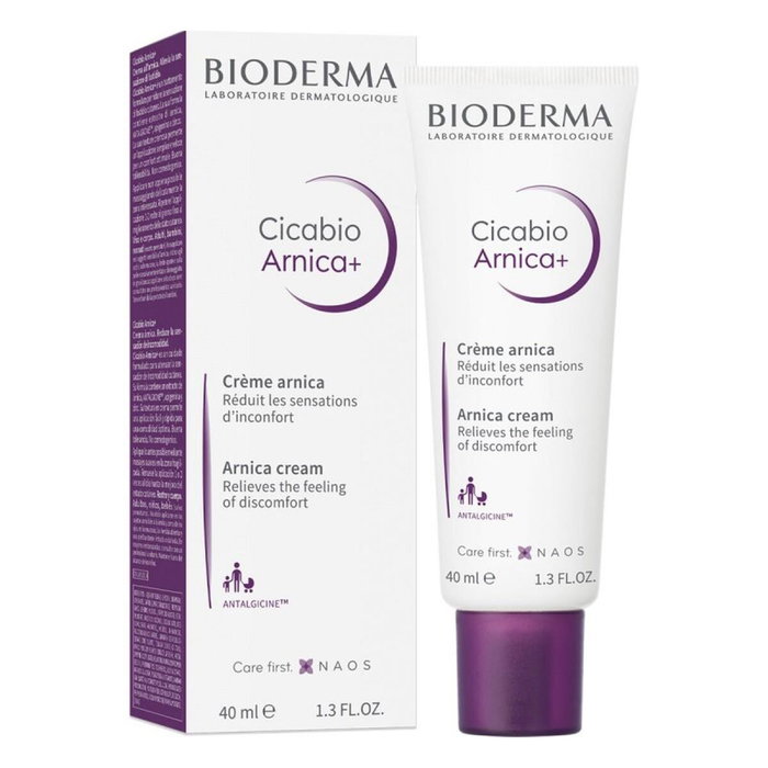 Bioderma Cicabio Arnica Crema Reparadora con Árnica para Contusiones y Golpes, 40 mL Bioderma Cicabio Arnica Crema Reparadora con Árnica para Contusiones y Golpes, 40 mL
