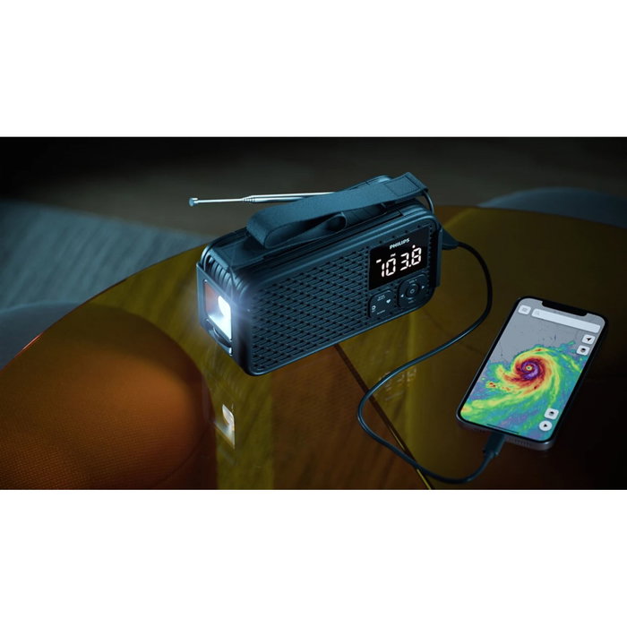 Philips TAR3500/00 Radio de Emergencia Portátil Negro Philips TAR3500/00 Radio de Emergencia Portátil Negro