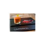 Supizarra plato rect. 20x13 cm (Set de 2) Gris oscuro