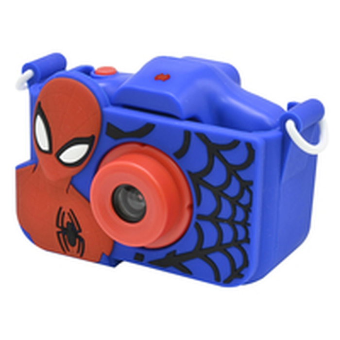 LEXIBOOK Cámara Infantil Spider-Man con Protección de Silicona