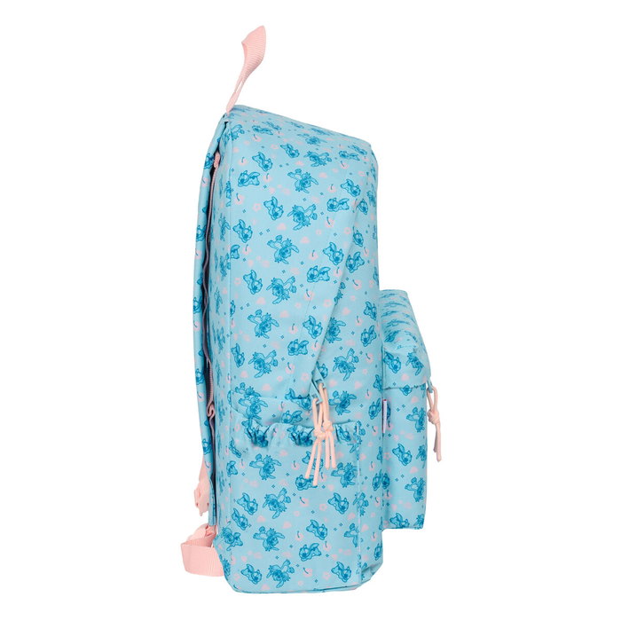 Mochila Escolar Lilo & Stitch Ohana Azul 31 x 43 x 13 cm