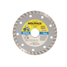 WOLFPACK LINEA PROFESIONAL Disco Diamante 115 mm General Obra Continuo