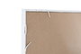 DKD Home Decor Espejo de Hierro y Cristal Blanco 90x180 cm ANXI WHITE