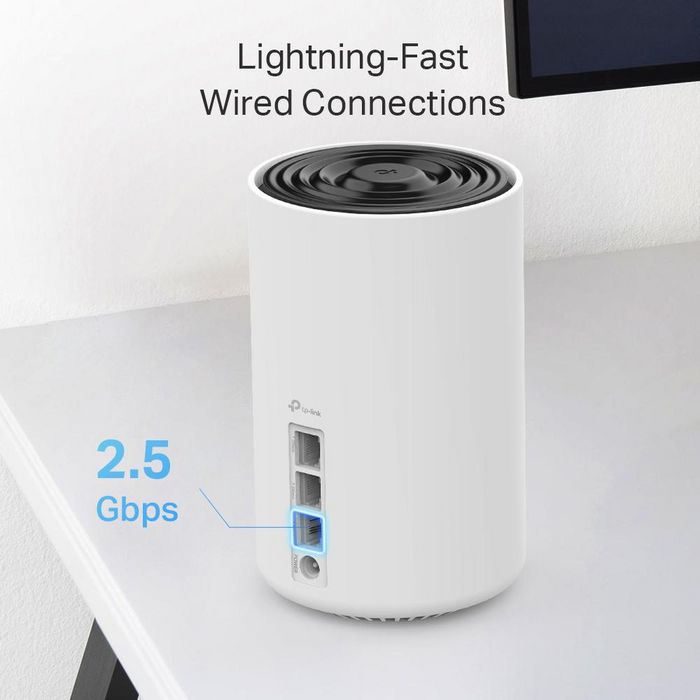TP-Link Deco XE75 Pro 3-pack Mesh Wi-Fi 6E Tribanda Blanco