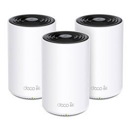 TP-Link Deco XE75 Pro 3-pack Sistema Mesh WiFi 6E Tribanda Cobertura 670 m² Blanco