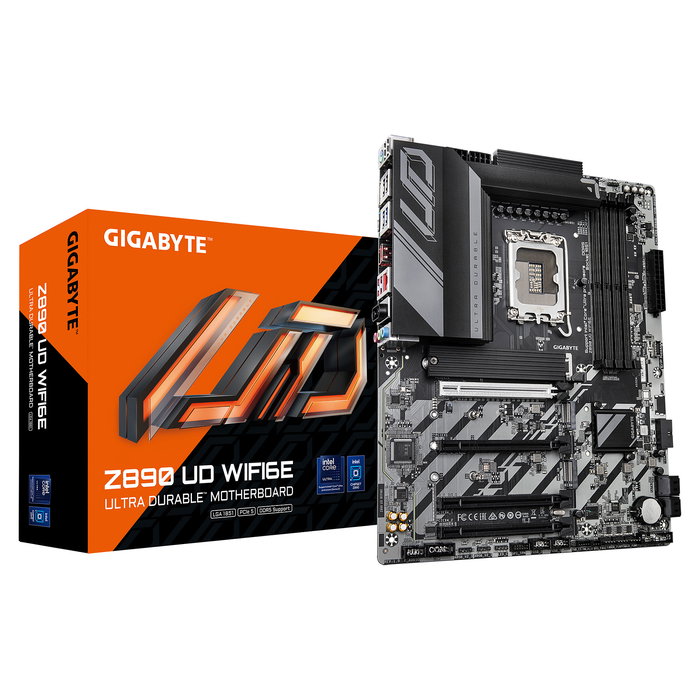 Gigabyte Placa Base Z890 UD WIFI6E Intel Core Ultra Serie 2 DDR5 Wi-Fi 6E ATX LGA 1851 Gigabyte Placa Base Z890 UD WIFI6E Intel Core Ultra Serie 2 DDR5 Wi-Fi 6E ATX LGA 1851