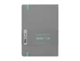 Antartik Cuaderno A5 Tapa Blanda Hojas Rayadas Gris y Turquesa 80 Hojas 80gr FSC