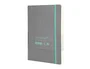 Antartik Cuaderno A5 Tapa Blanda Hojas Rayadas Gris y Turquesa 80 Hojas 80gr FSC