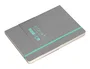 Antartik Cuaderno A5 Tapa Blanda Hojas Rayadas Gris y Turquesa 80 Hojas 80gr FSC