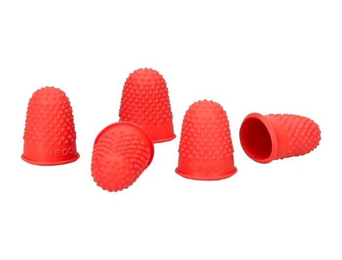 Q-connect Dedil Goma 18-20 mm Caja 12 Unidades Rojo