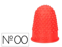 Q-connect Dedil Goma 18-20 mm Caja 12 Unidades Rojo