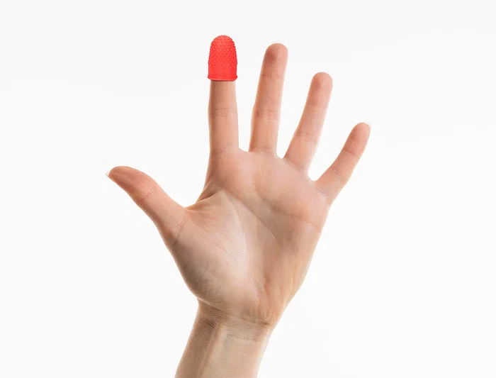 Q-connect Dedil Goma 18-20 mm Caja 12 Unidades Rojo