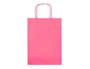 Q-connect Bolsa Papel Celulosa Rosa XS con Asa Retorcida 180x240x80 mm (Pack 25)