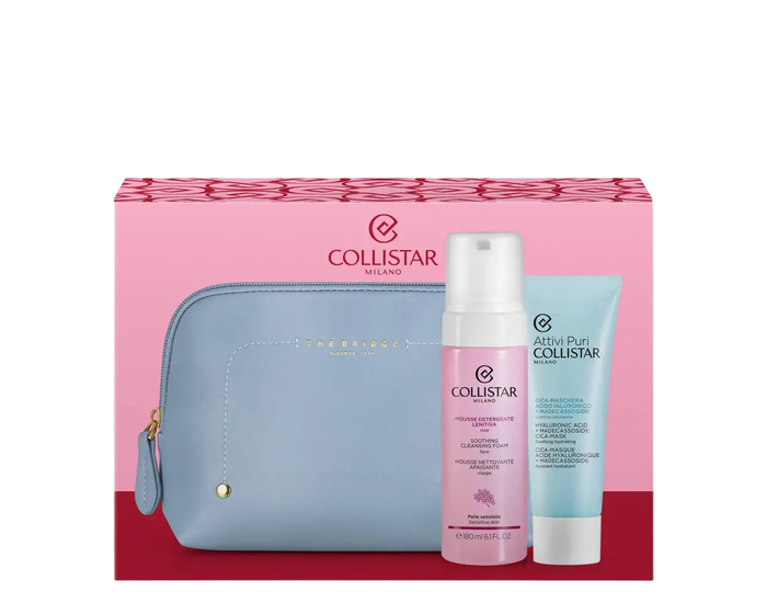 Collistar Set de Cuidado Facial con Lenitiva y Pure Actives Collistar Set de Cuidado Facial con Lenitiva y Pure Actives