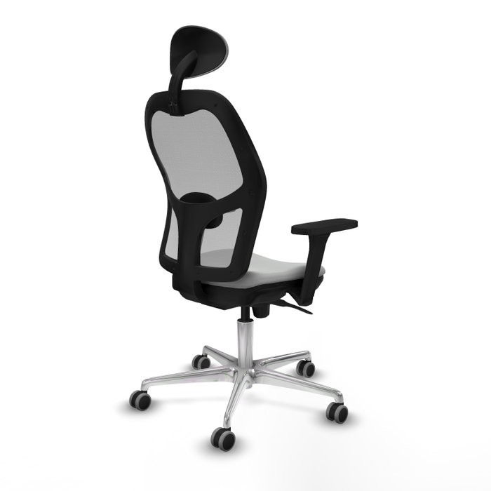 PIQUERAS Y CRESPO Silla de oficina Jorquera con mecanismo Sincro, Gris PIQUERAS Y CRESPO Silla de oficina Jorquera con mecanismo Sincro, Gris