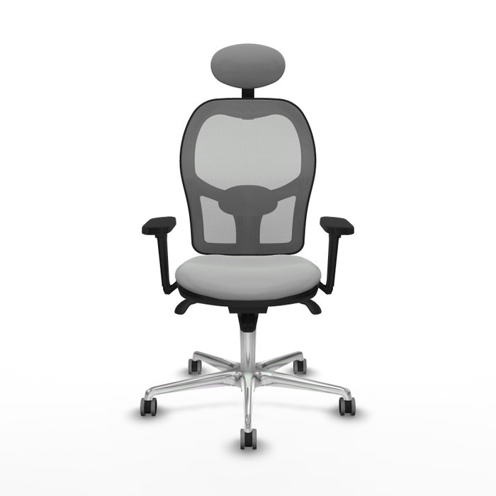 PIQUERAS Y CRESPO Silla de oficina Jorquera con mecanismo Sincro, Gris PIQUERAS Y CRESPO Silla de oficina Jorquera con mecanismo Sincro, Gris