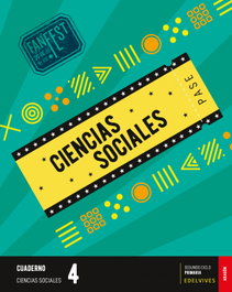 EDELVIVES, CIENCIAS SOCIALES 4ºPRIMARIA. FANFEST. ARAGÓN 2023 - AA.VV