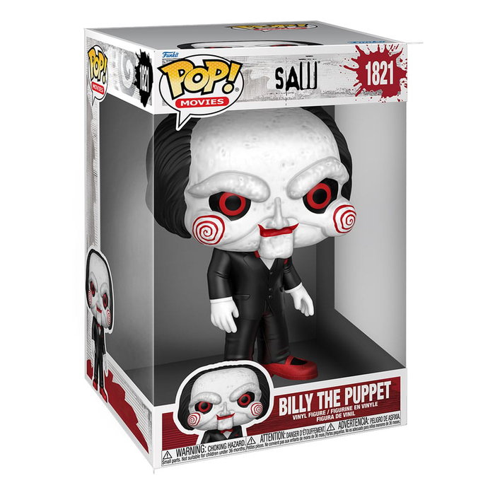 Funko Figura POP! Movies Saw Billy the Puppet Super Sized Jumbo 25cm Funko Figura POP! Movies Saw Billy the Puppet Super Sized Jumbo 25cm
