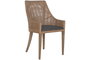 DKD Home Decor Silla Mindi Poliéster Gris