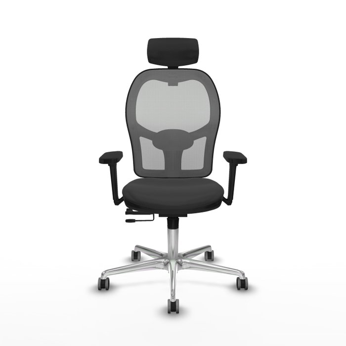 PIQUERAS Y CRESPO Silla de oficina Jorquera con mecanismo Sincro/Traslack Gris PIQUERAS Y CRESPO Silla de oficina Jorquera con mecanismo Sincro/Traslack Gris