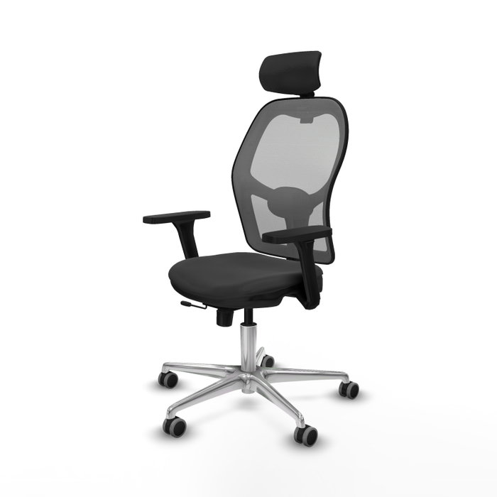 PIQUERAS Y CRESPO Silla de oficina Jorquera con mecanismo Sincro/Traslack Gris PIQUERAS Y CRESPO Silla de oficina Jorquera con mecanismo Sincro/Traslack Gris